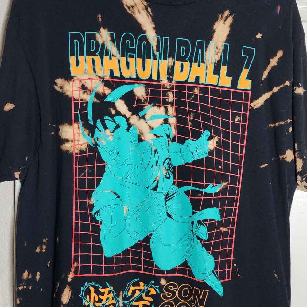 Dragon Ball Z‎ T Shirt Mens XL Son Goku Tie Die